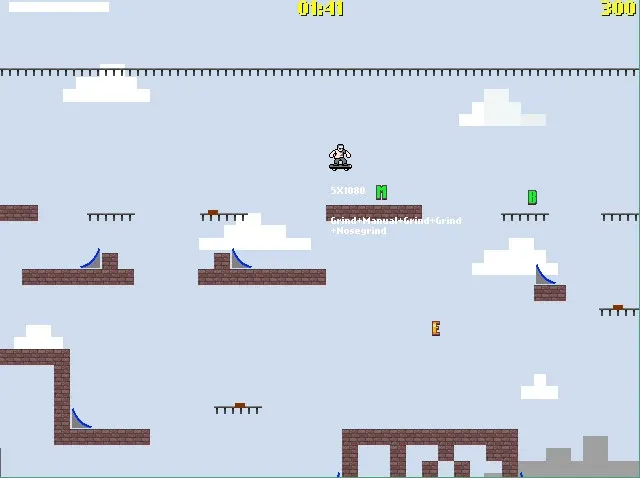 Скриншот 2 к игре Skater 2D