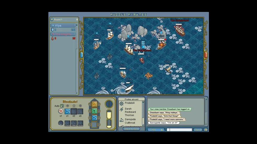 Скриншот 8 к игре Puzzle Pirates: Dark Seas