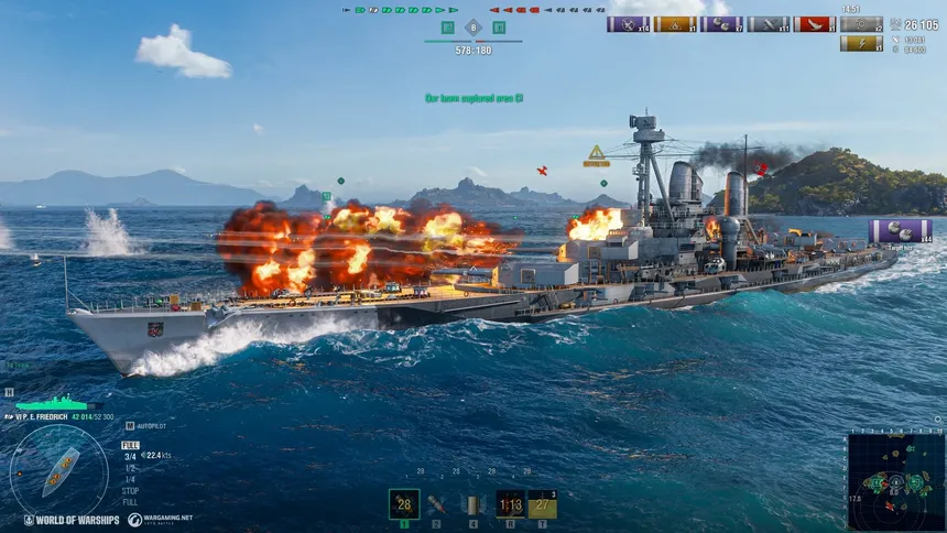 Скриншот 5 к игре World of Warships