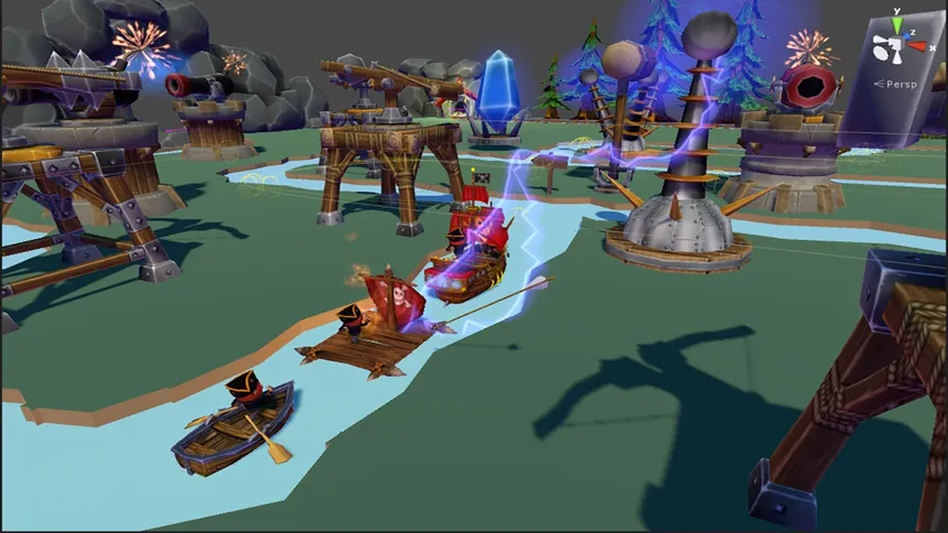 Скриншот 1 к игре Pirate Defense