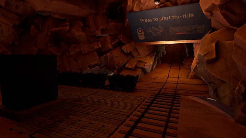 Скриншот 1 к игре Desert Ride Coaster