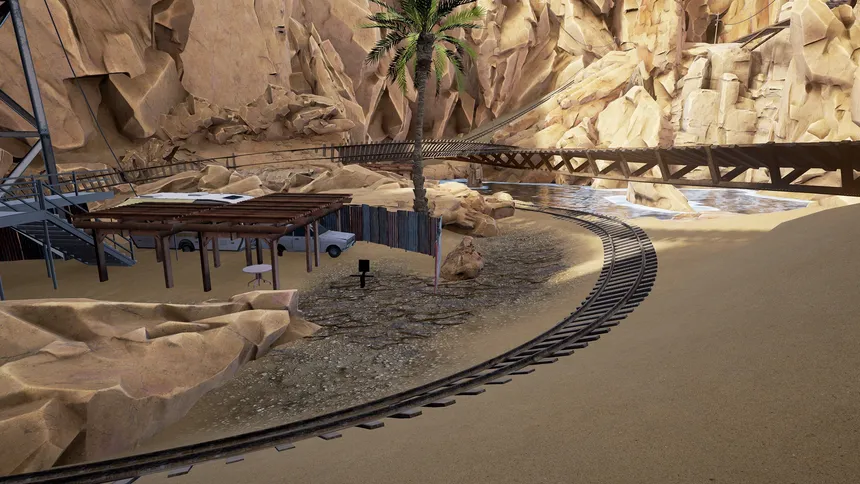 Скриншот 5 к игре Desert Ride Coaster
