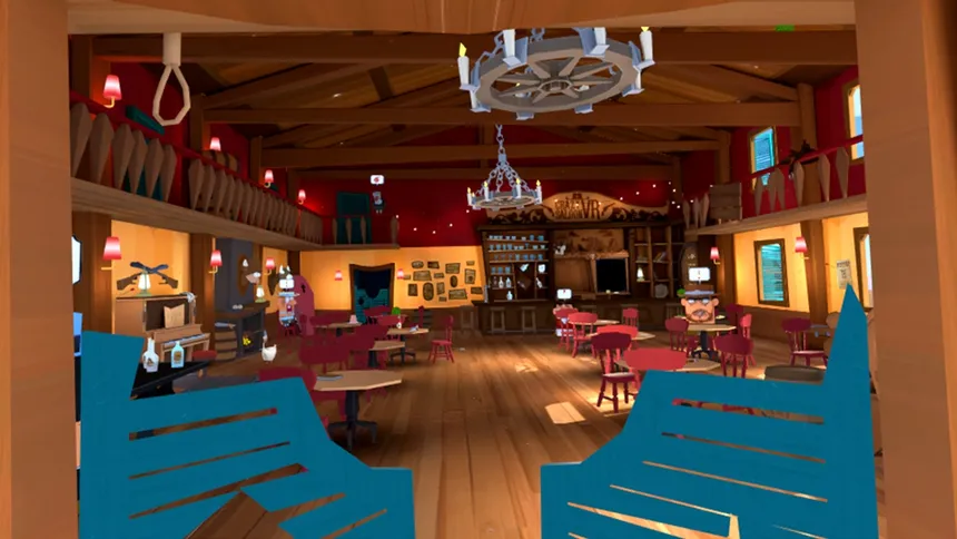 Скриншот 1 к игре Crazy Saloon VR