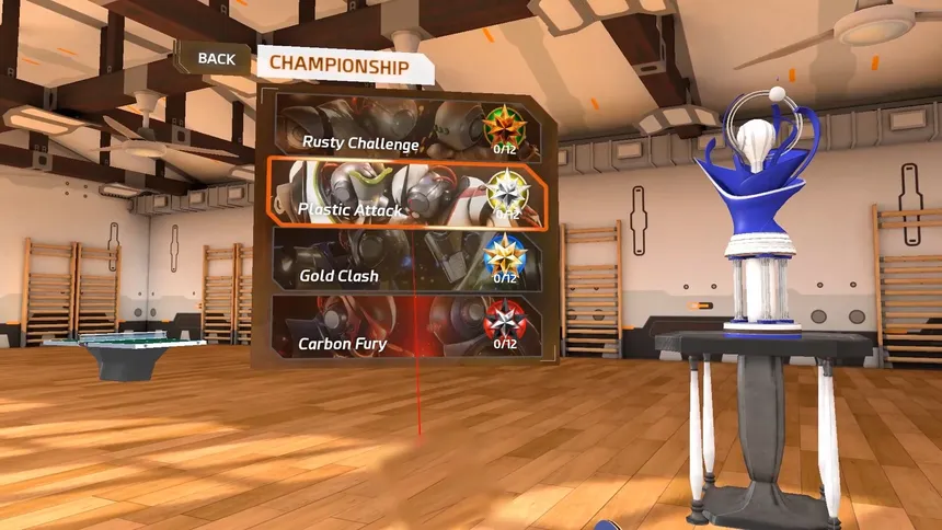 Скриншот 2 к игре Racket Fury: Table Tennis VR
