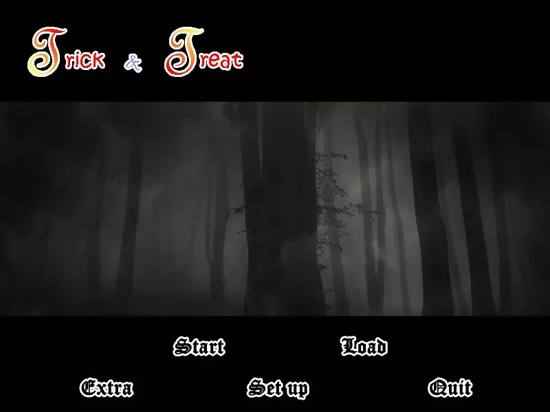 Скриншот 1 к игре Trick and Treat - Visual Novel