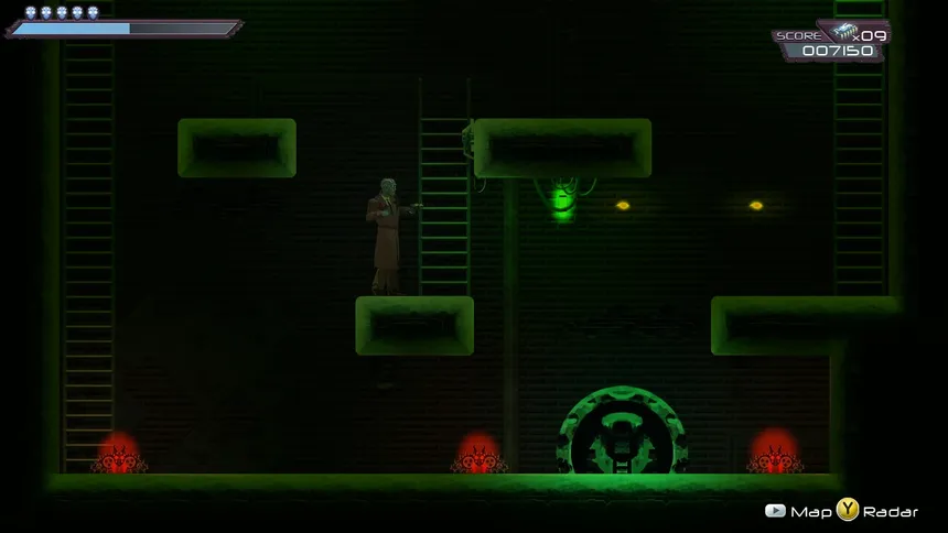 Скриншот 4 к игре Bitlogic - A Cyberpunk Arcade Adventure