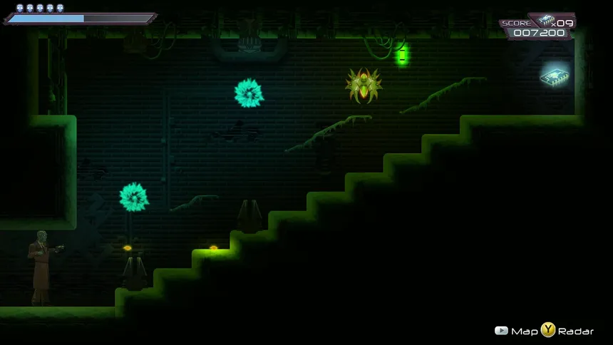 Скриншот 5 к игре Bitlogic - A Cyberpunk Arcade Adventure