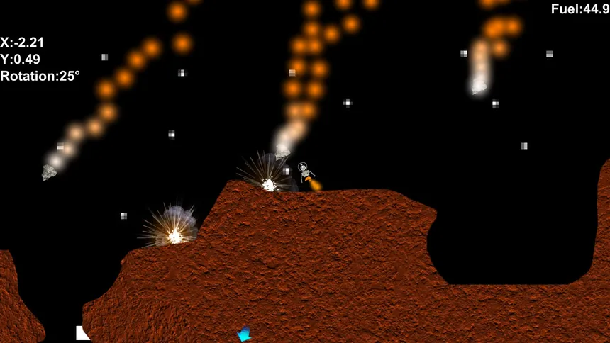 Скриншот 2 к игре Galactic Landing