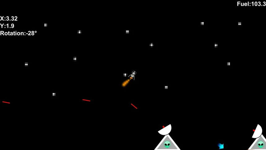 Скриншот 4 к игре Galactic Landing