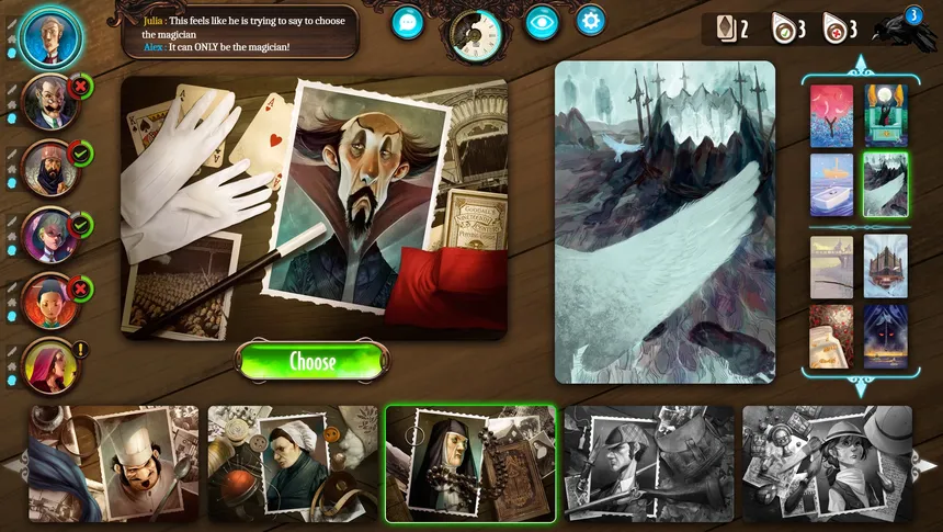 Скриншот 1 к игре Mysterium: A Psychic Clue Game