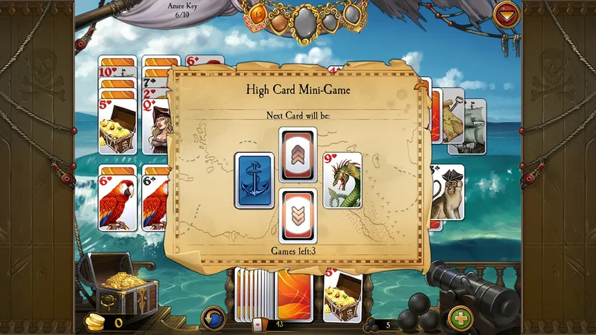 Скриншот 5 к игре Seven Seas Solitaire