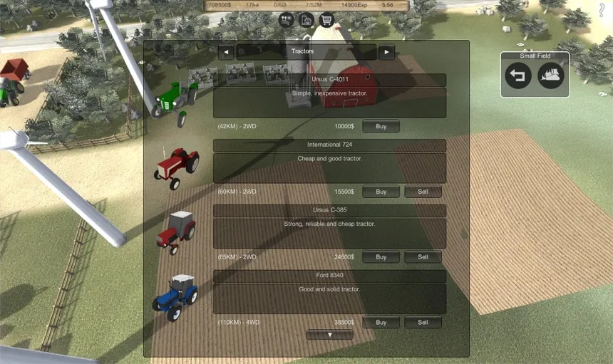 Скриншот 1 к игре Age of Farming