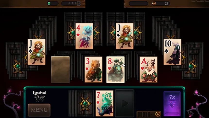 Скриншот 5 к игре Faerie Solitaire Dire
