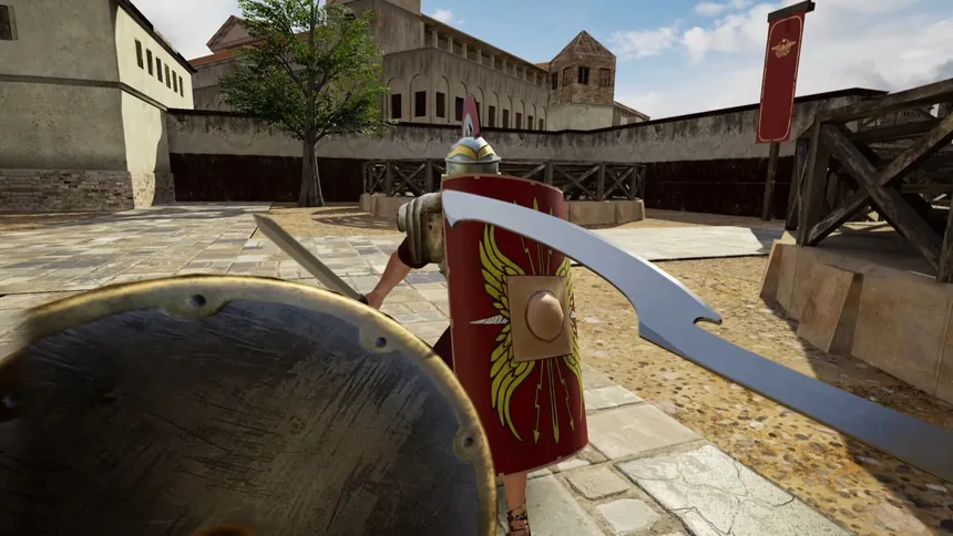 Скриншот 3 к игре Gladius | Gladiator VR Sword fighting