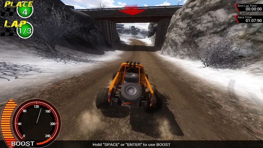 Скриншот 3 к игре Off-Road Super Racing