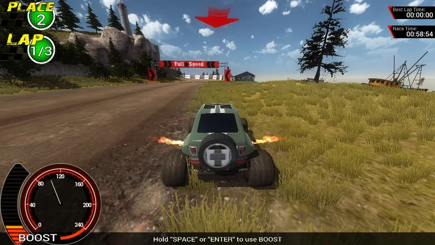 Скриншот 5 к игре Off-Road Super Racing