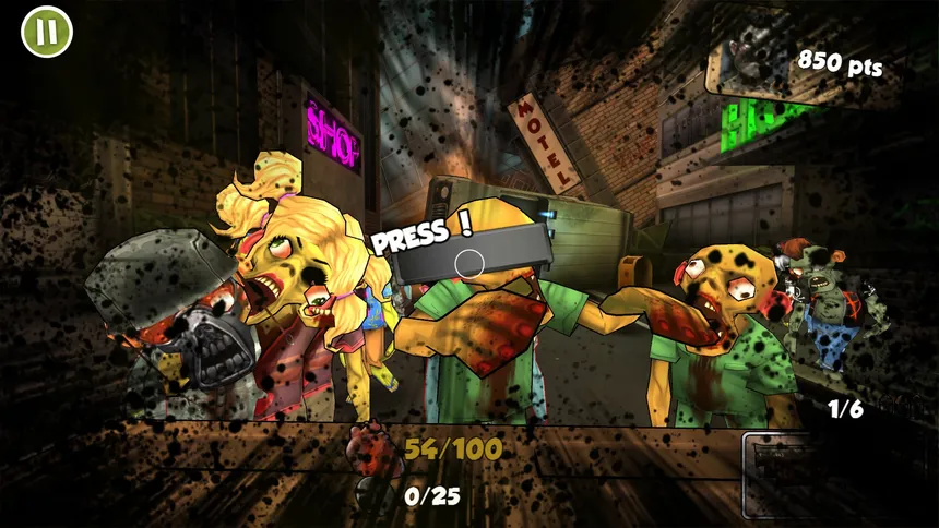 Скриншот 4 к игре Rage Against The Zombies