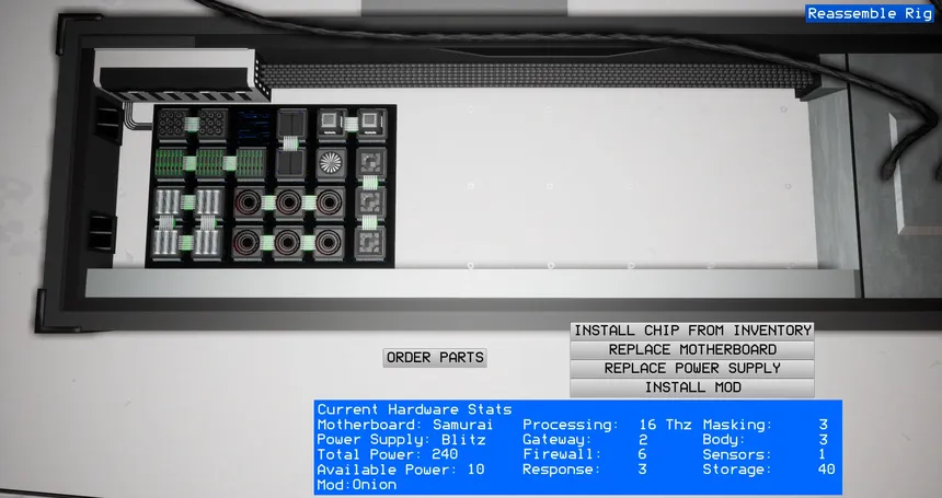 Скриншот 2 к игре >//:System.Hack