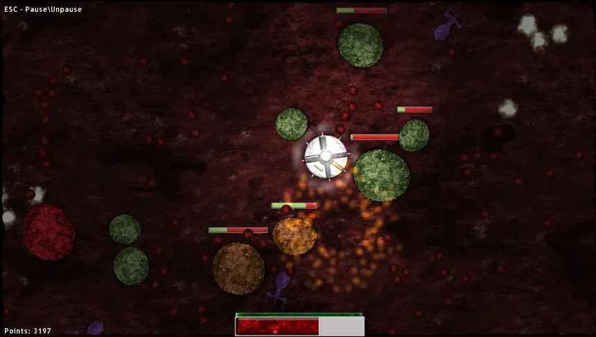 Скриншот 2 к игре Germ Wars