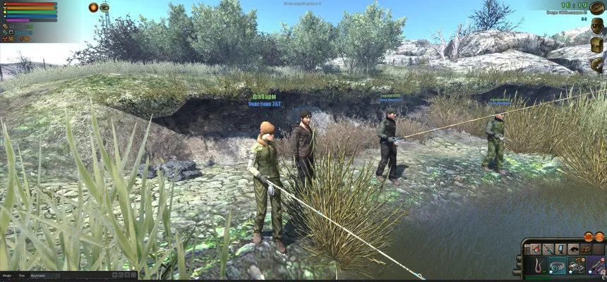 Скриншот 3 к игре Atom Fishing II