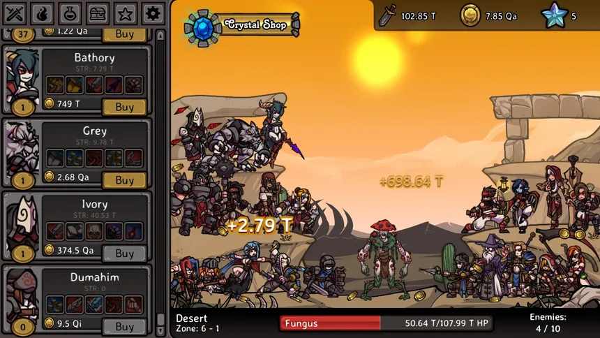 Скриншот 2 к игре Clicker Guild