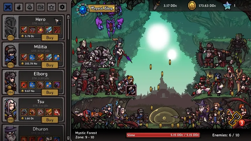 Скриншот 4 к игре Clicker Guild