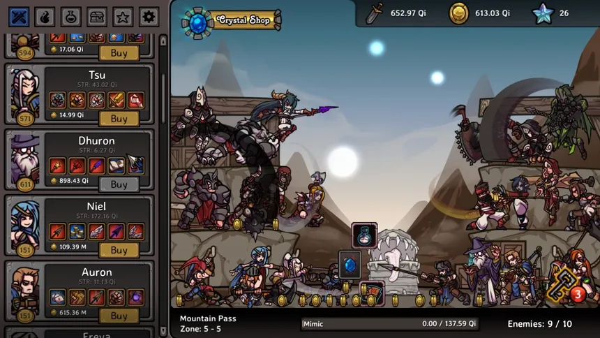 Скриншот 6 к игре Clicker Guild