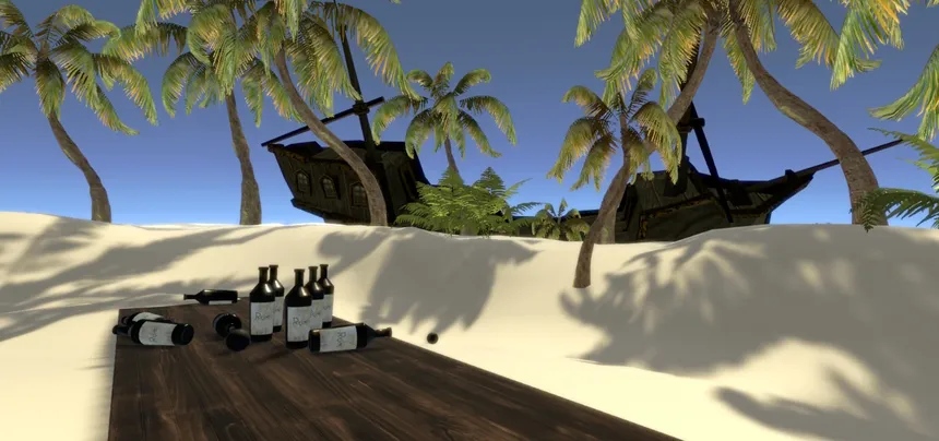 Скриншот 3 к игре Beach Bowling Dream VR