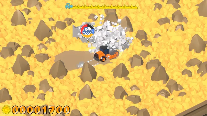 Скриншот 1 к игре ROBUST ROAD ROLLER