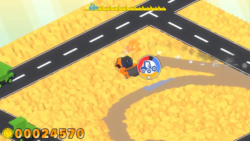 Скриншот 2 к игре ROBUST ROAD ROLLER