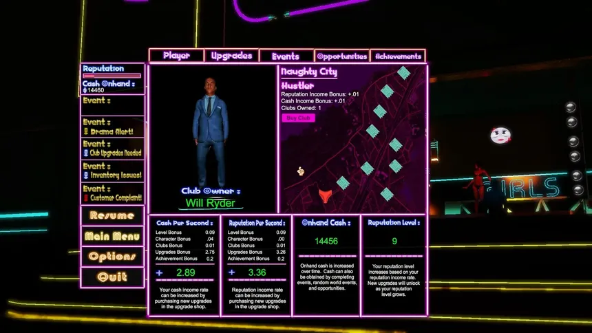Скриншот 1 к игре Club Naughty