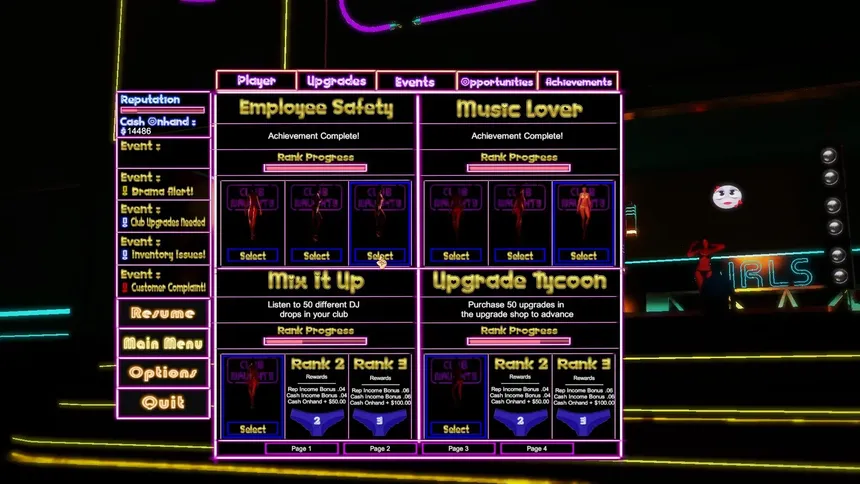 Скриншот 4 к игре Club Naughty