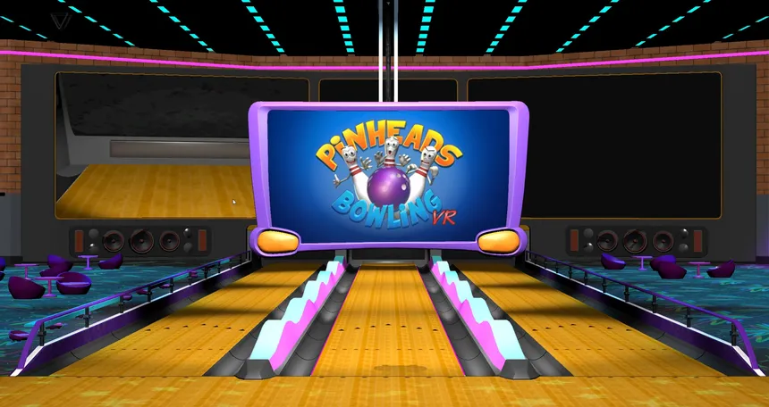 Скриншот 1 к игре Pinheads Bowling VR