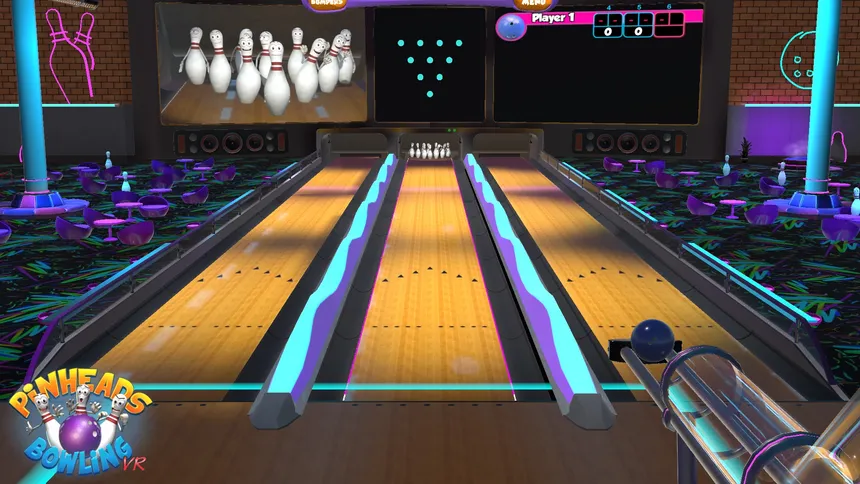 Скриншот 2 к игре Pinheads Bowling VR