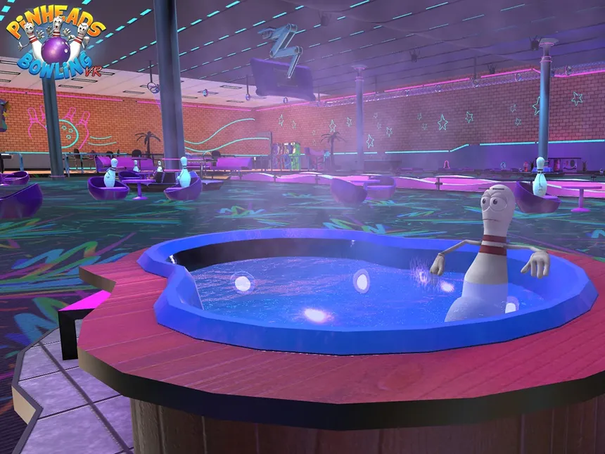 Скриншот 4 к игре Pinheads Bowling VR