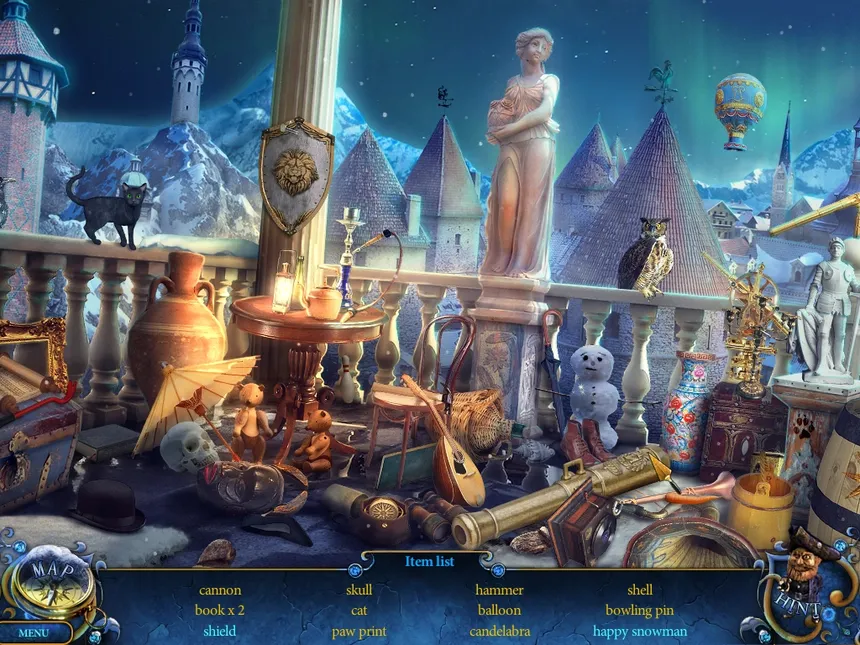 Скриншот 1 к игре Royal Detective: The Lord of Statues Collector's Edition
