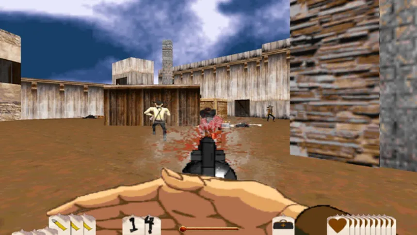 Скриншот 1 к игре Outlaws + A Handful of Missions (Classic, 1997)