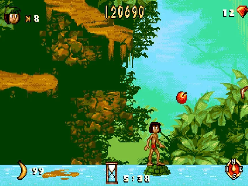 Скриншот 1 к игре Disney's The Jungle Book