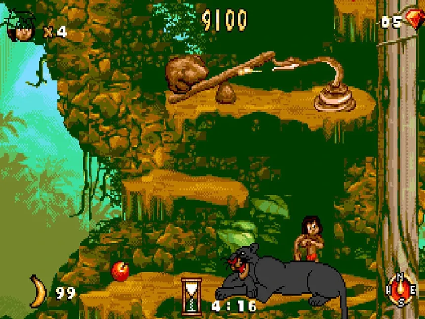 Скриншот 2 к игре Disney's The Jungle Book