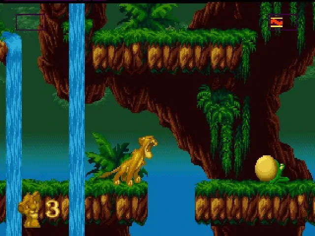 Скриншот 1 к игре Disney's The Lion King