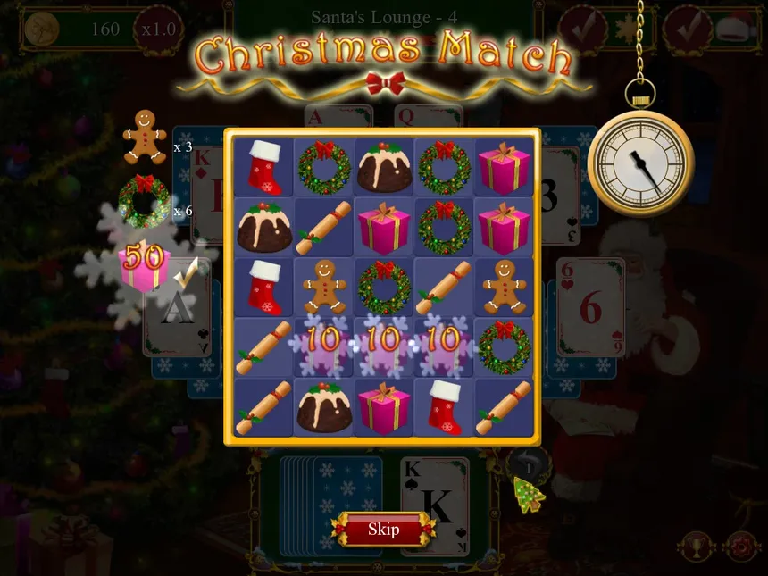 Скриншот 3 к игре Santa's Christmas Solitaire
