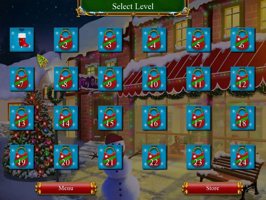 Скриншот 6 к игре Santa's Christmas Solitaire