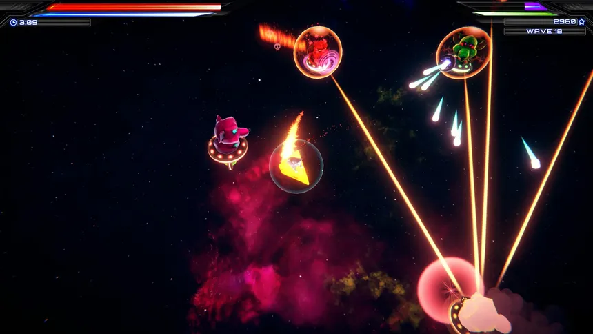 Скриншот 3 к игре Spacecats with Lasers : The Outerspace