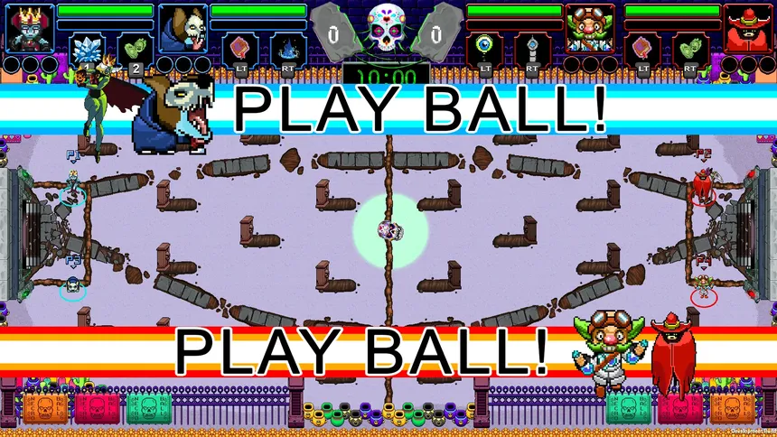 Скриншот 1 к игре Necroball