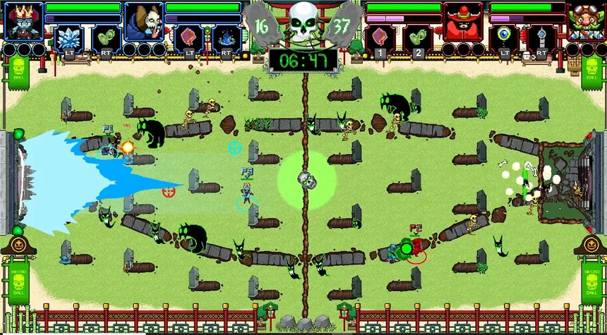 Скриншот 2 к игре Necroball