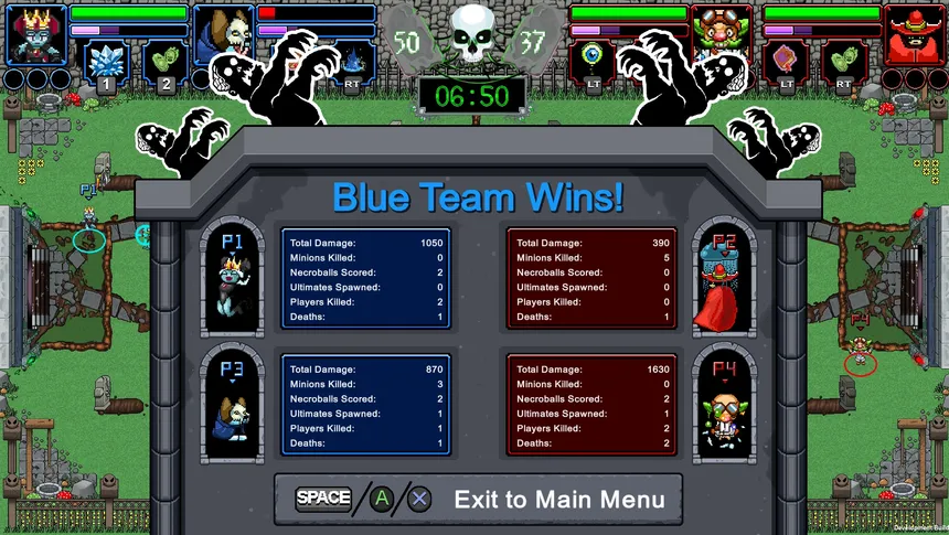 Скриншот 7 к игре Necroball