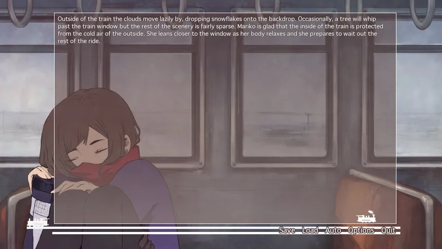 Скриншот 1 к игре When Our Journey Ends - A Visual Novel