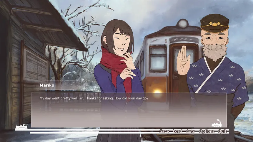 Скриншот 3 к игре When Our Journey Ends - A Visual Novel