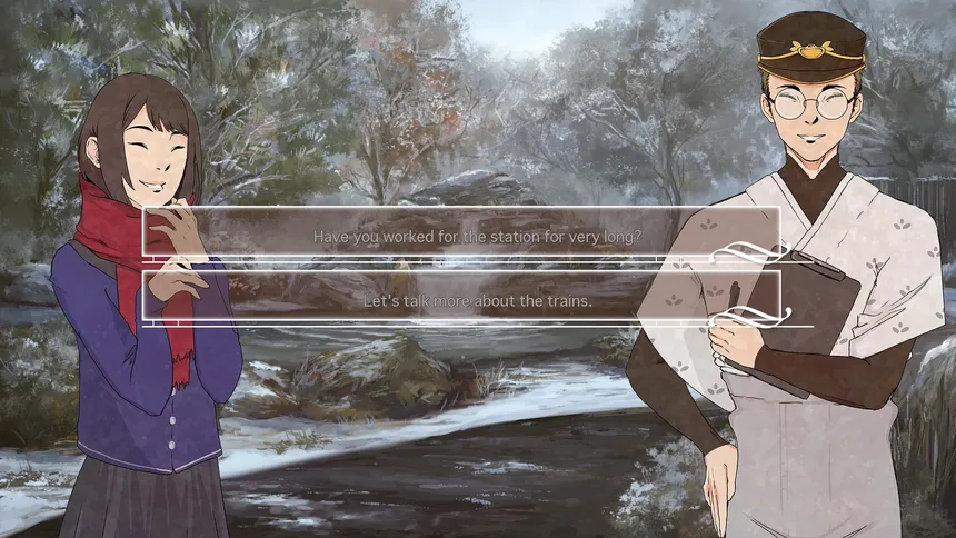 Скриншот 5 к игре When Our Journey Ends - A Visual Novel