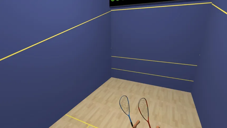 Скриншот 1 к игре VR Squash 2017